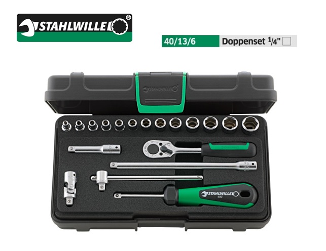 Stahlwille Dopsleutelset 19 delig | dkmtools