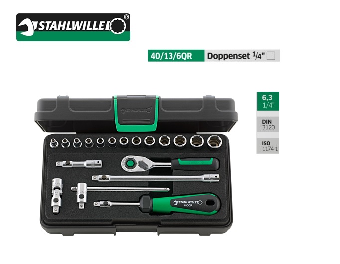 Stahlwille Dopsleutelset 19 delig | dkmtools