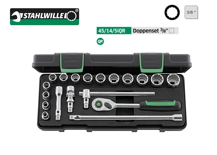 Stahlwille Dopsleutelset 19 delig 10mm | dkmtools