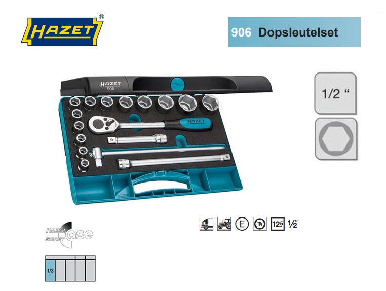 Hazet 906 Dopsleutelset | dkmtools