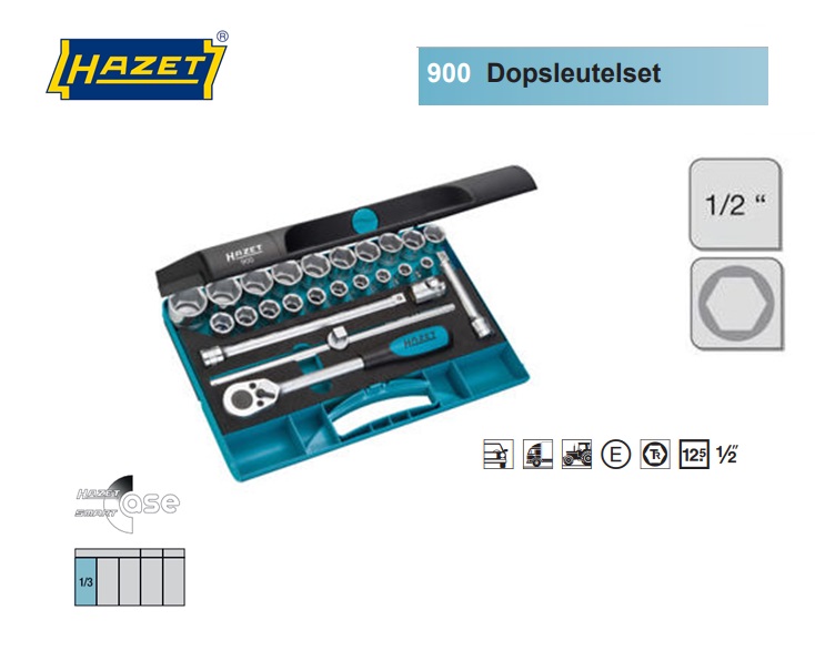 Hazet 900 Dopsleutelset | dkmtools