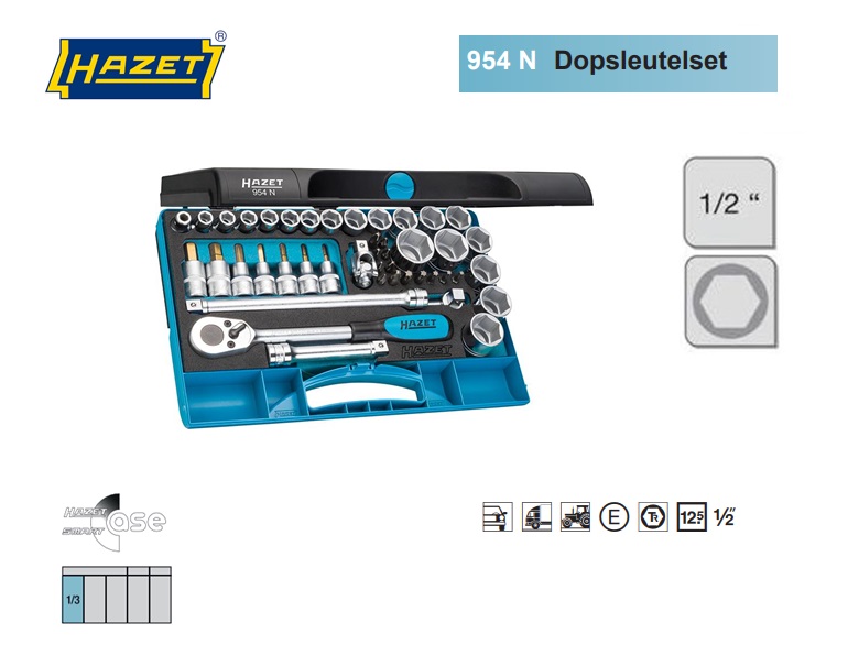 Hazet 954N Dopsleutelset | dkmtools