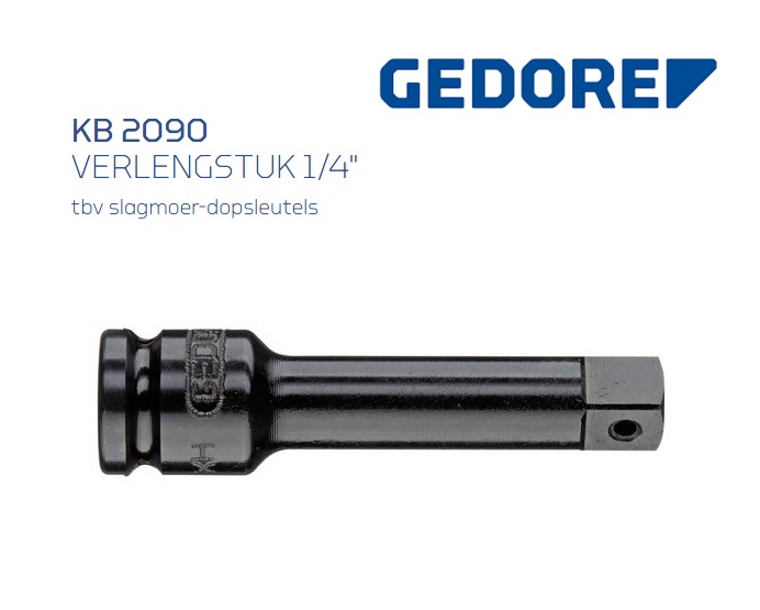 Gedore KB 2090 Verlengstuk 6,3 | dkmtools