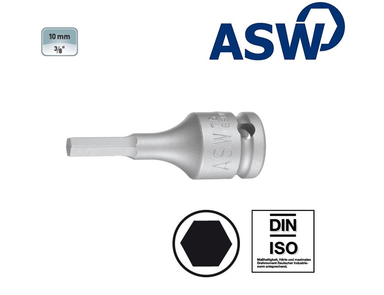 ASW kracht-dopsleutel 10.0 mm Hex | DKMTools - DKM Tools