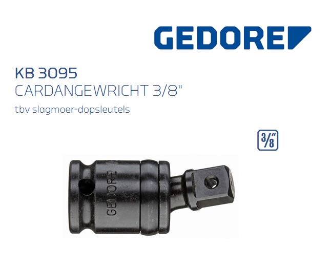 Gedore KB 3095 Cardangewricht 10.0 mm | dkmtools