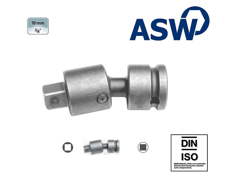 ASW Krachtkogelkoppeling 10.0 mm | dkmtools