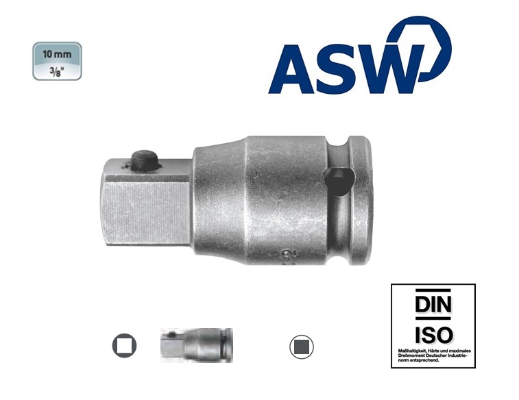 ASW Kracht-vergrotingsstuk 10.0 mm | dkmtools