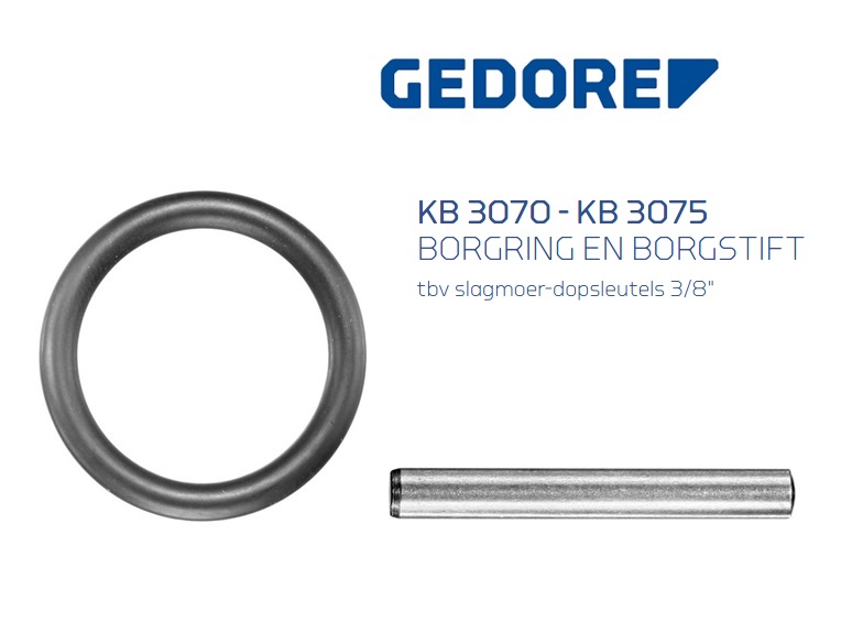 Gedore Rubberring-Borgpen 10.0 mm | dkmtools