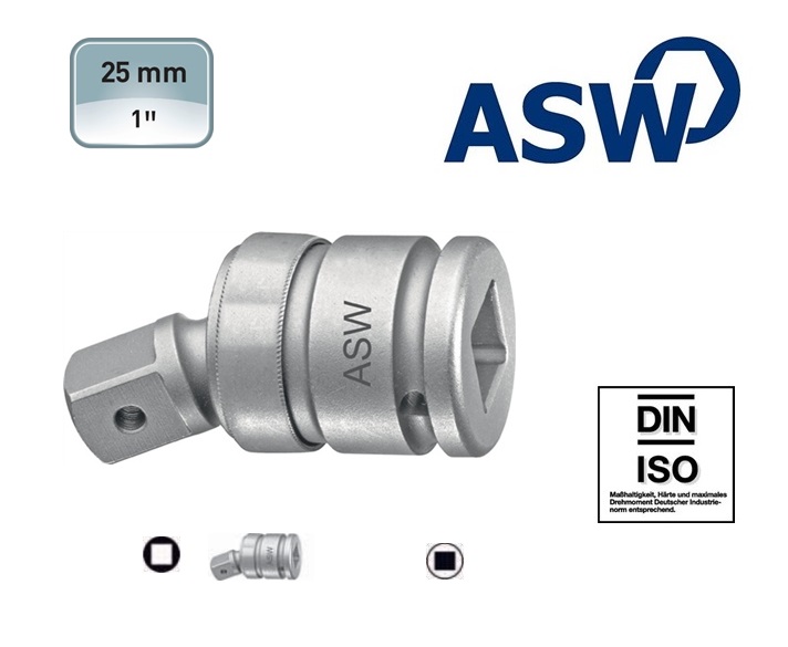 ASW Kogelkoppeling 25 mm | dkmtools