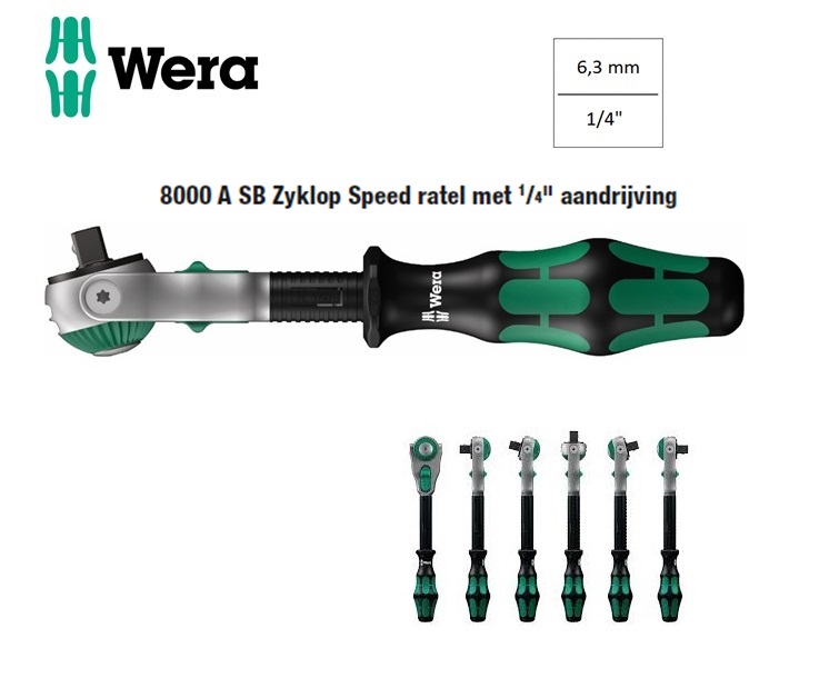 Wera 8000 A SB Zyklop Speed Ratel | DKMTools - DKM Tools