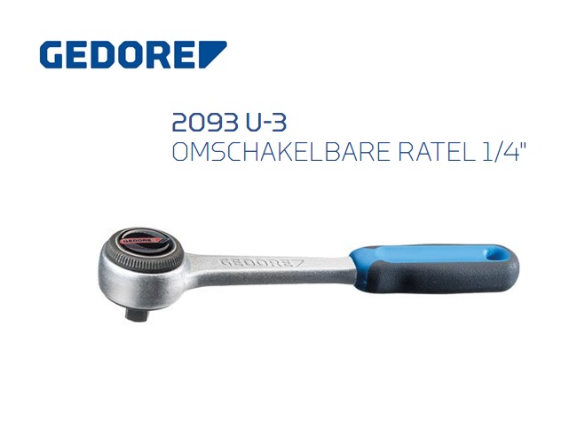 Gedore 2093 U-3 Omschakelbare ratel | dkmtools