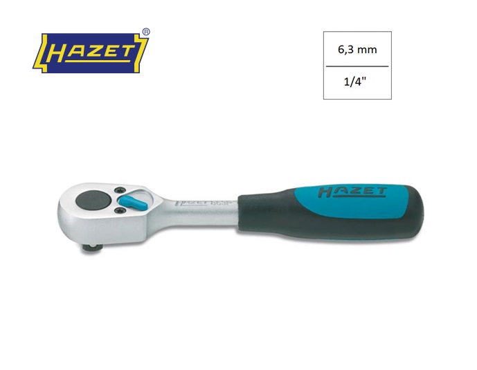 Hazet 863P Omschakelbare ratel 6.3mm | dkmtools