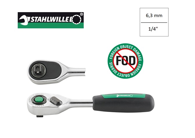 Stahlwille 415QRN Omschakelbare ratel 6.3mm | DKMTools - DKM Tools