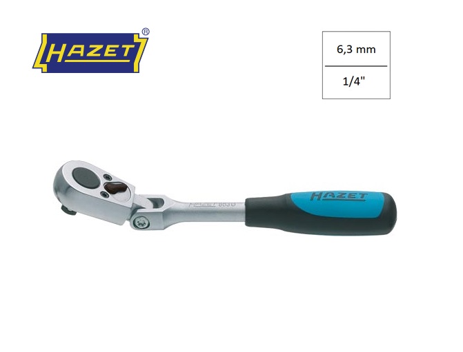 Hazet 863G Omschakelratel met scharnier | dkmtools