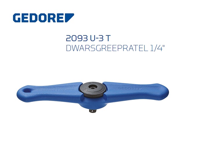 Gedore 2093 U-3 T Dwarsgreepratel 6.3mm | dkmtools