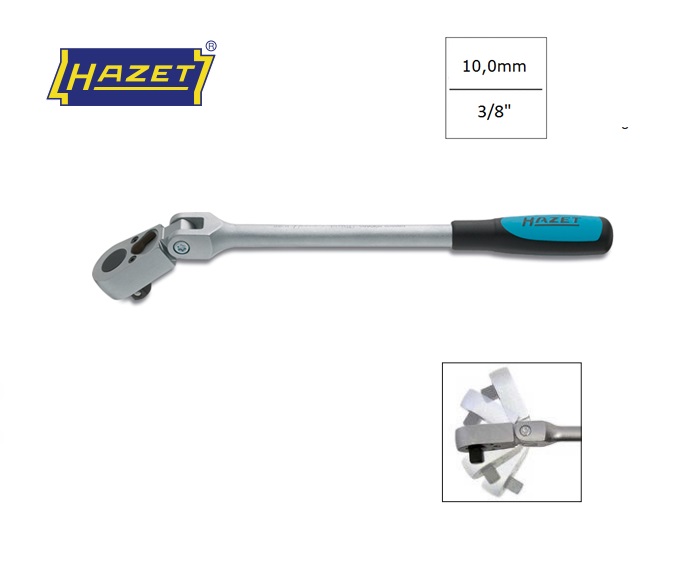 Hazet 8816G Omschakelratel met scharnier 10.0mm | dkmtools