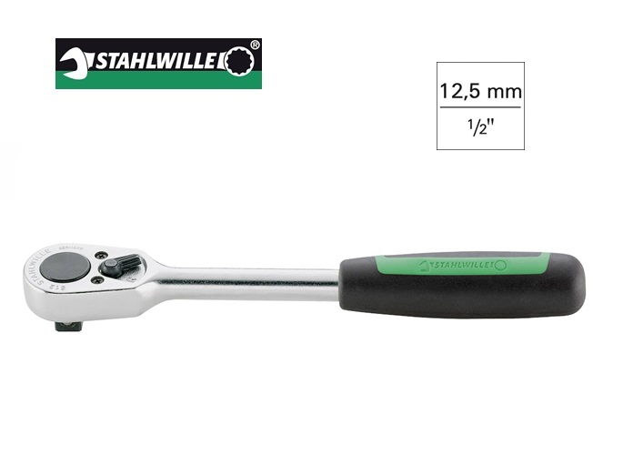 Stahlwille 512 Omschakelbare ratel 12.50 mm | DKMTools - DKM Tools