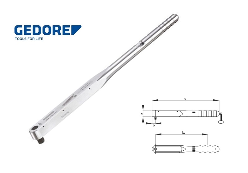 Gedore 8574.Momentsleutel DREMOMETER 110 550 Nm DS | dkmtools