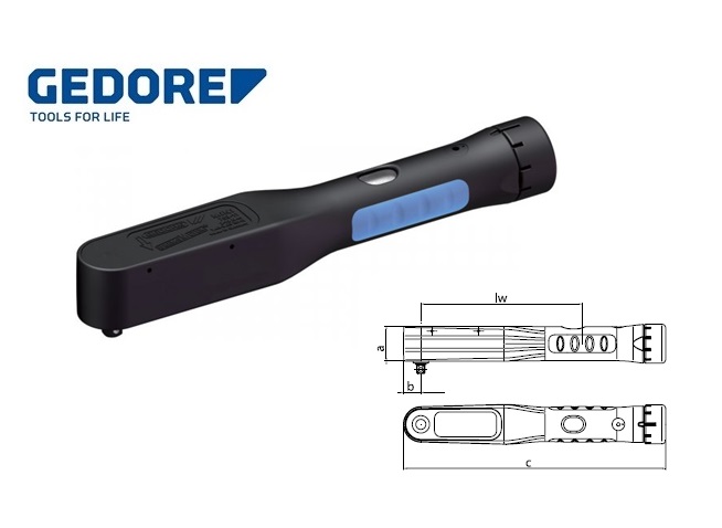 Gedore 753.DREMOMETER MINI 2 12 Nm | dkmtools