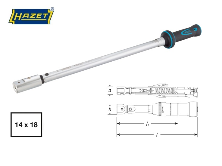 Hazet 6200 1 CT.Draaimomentsleutel | dkmtools