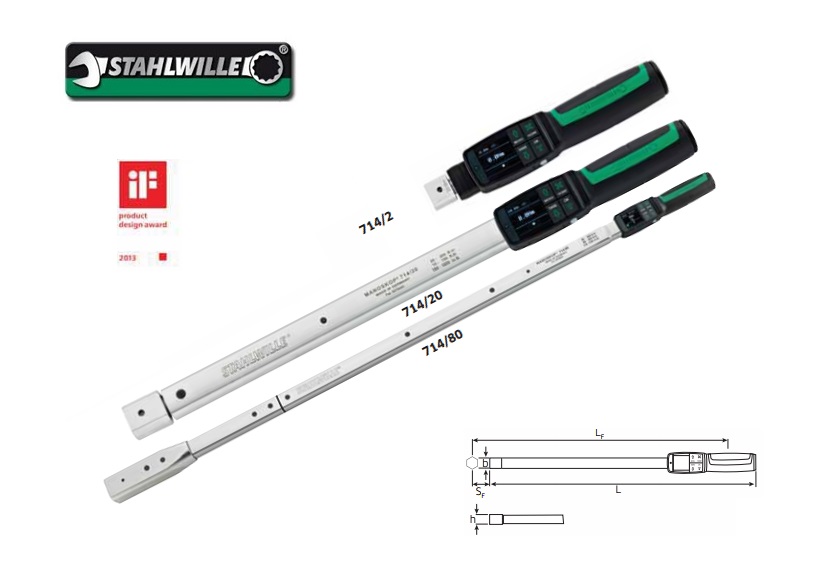 Stahlwille 714.Digitale momentsleutel MANOSKOP | dkmtools