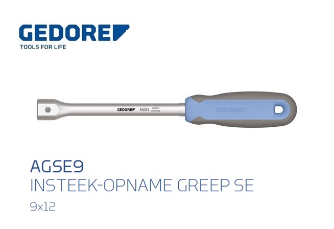 Gedore AGSE9.Insteek opname greep SE 9x12 | dkmtools