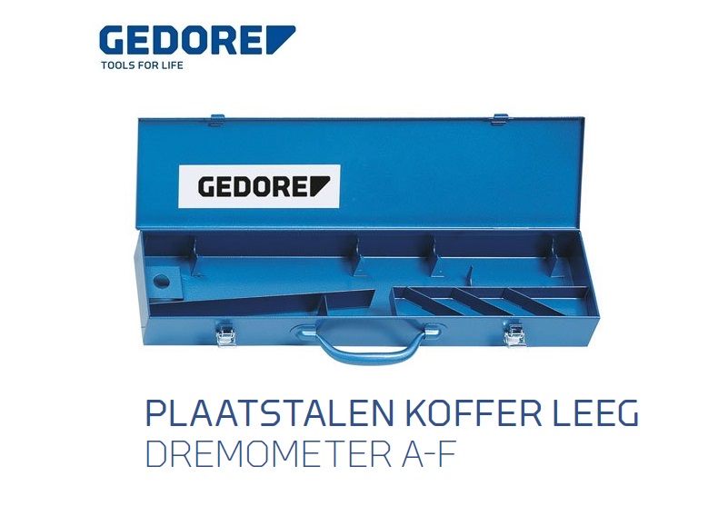 Plaatstalen koffer leeg voor DREMO | dkmtools