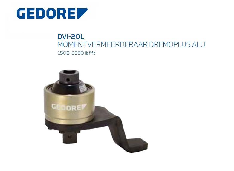 Gedore DVI-20Z momentvermeerderaar | dkmtools