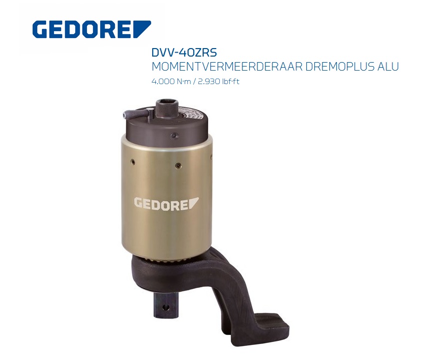 Gedore DVV-40ZRS momentvermeerderaar | dkmtools