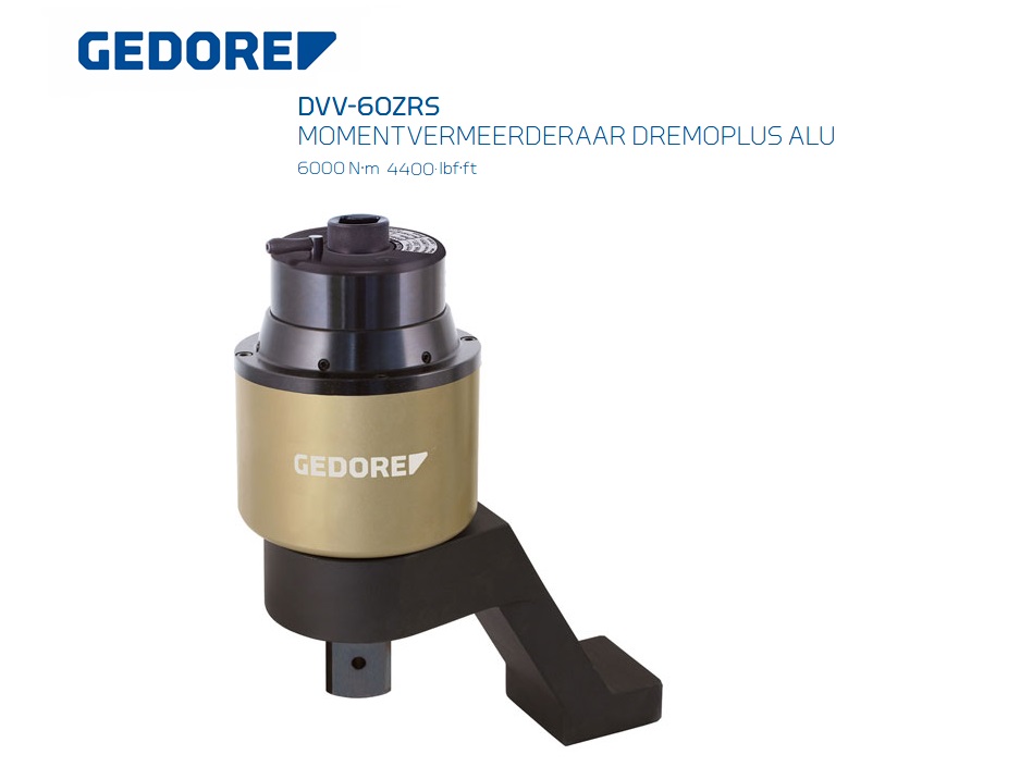 Gedore DVV-60ZRS momentvermeerderaar | dkmtools