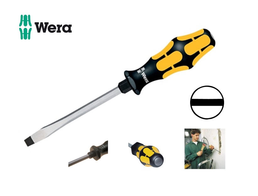 Wera 932A Sleufschroevendraaier met slagkap | dkmtools