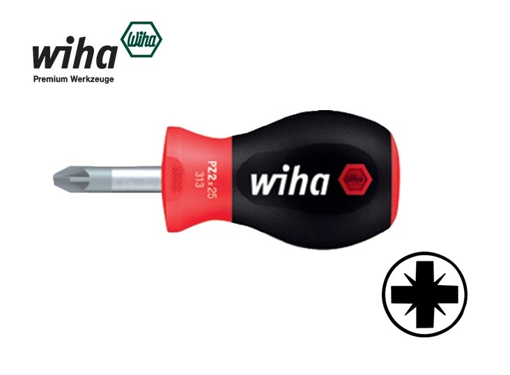 Wiha 313 Pozidriv Schroevendraaier PZD Stubby | dkmtools