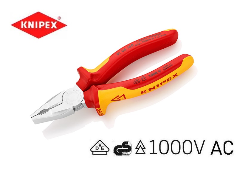 Knipex VDE combinatietang 01 06 | dkmtools