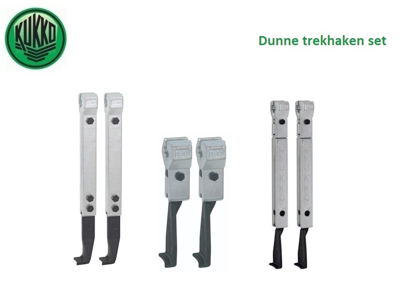 Dunne trekhaken set | dkmtools