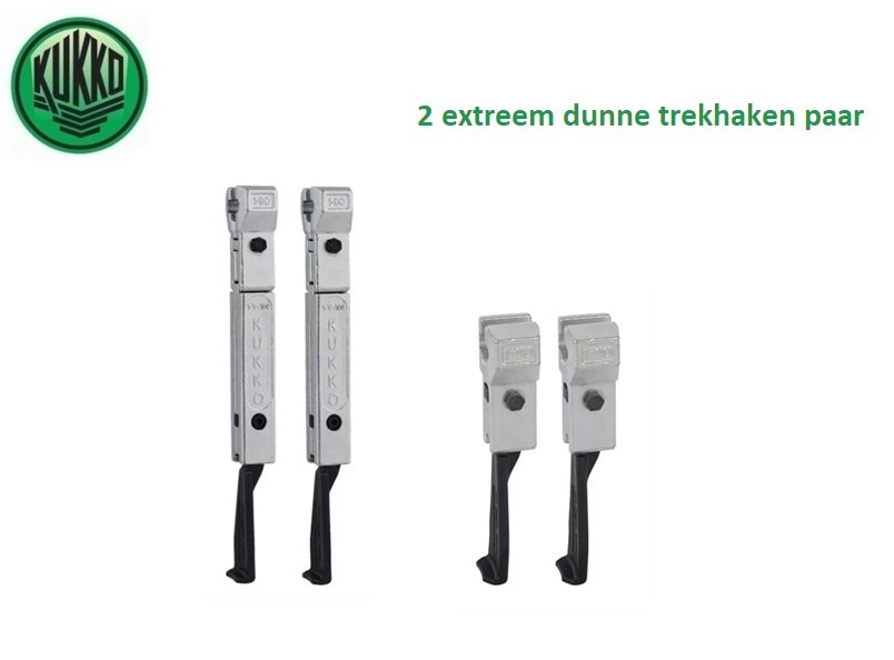 2 extreem dunne trekhaken paar | dkmtools