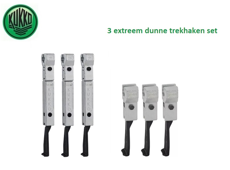 3 extreem dunne trekhaken set | dkmtools