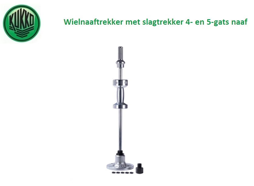 Wielnaaftrekker met slagtrekker 4- en 5-gats naaf | dkmtools