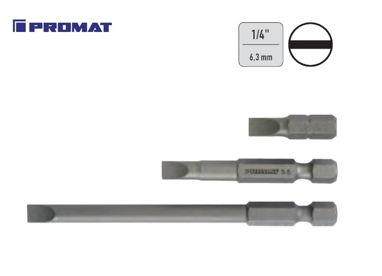 Sleufkop bits C 6 3 | dkmtools