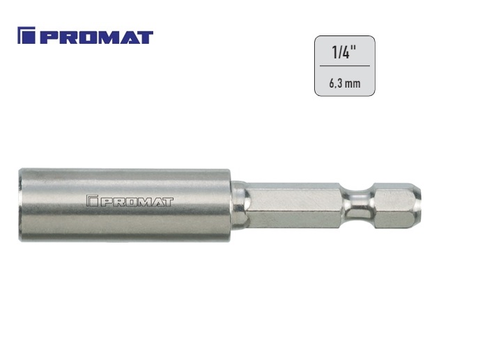 Bithouder 6,3mm magneet en borgring | dkmtools