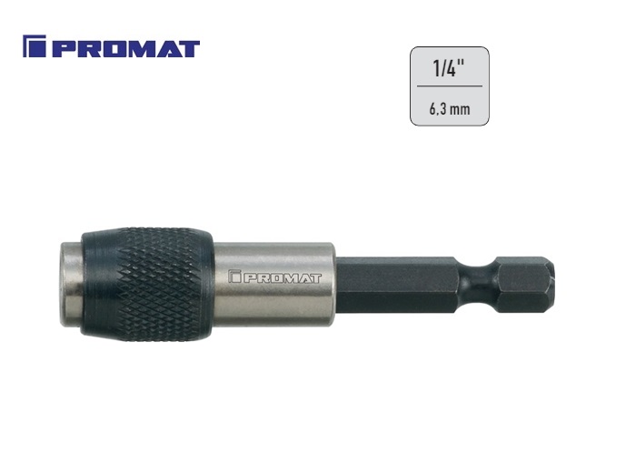 Bithouder 6,3mm met snelwisselkop | DKMTools - DKM Tools