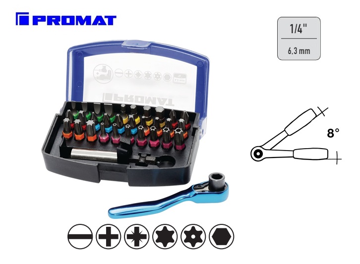 Bitassortiment 33-delig | dkmtools