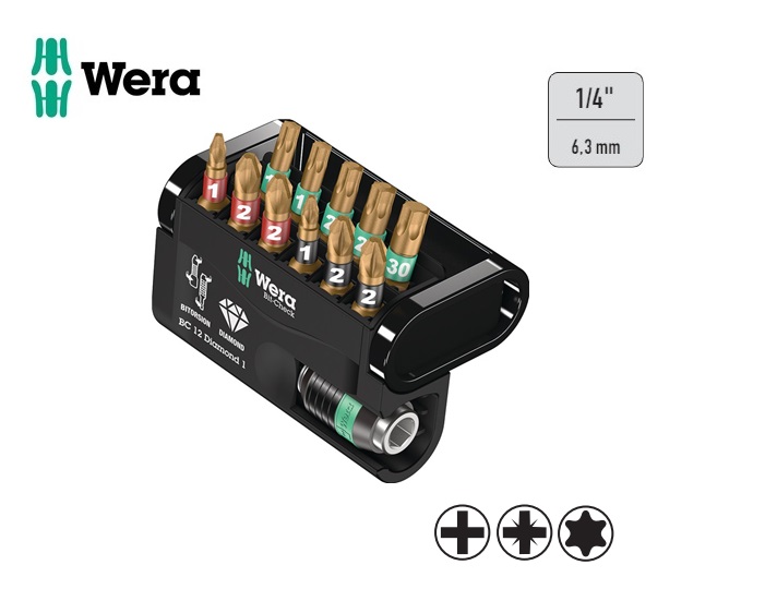 Wera Bit-Check 7 Diamond Bitset | dkmtools