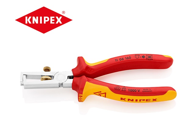 Knipex VDE-afstriptang 11 06 160 | DKMTools - DKM Tools
