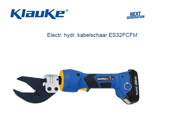 Klauke ES32FCFM Electrisch hydraulische kabelsch | dkmtools