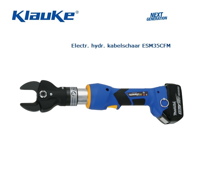 Klauke ESM35CF Electrisch hydraulische kabelsch | dkmtools