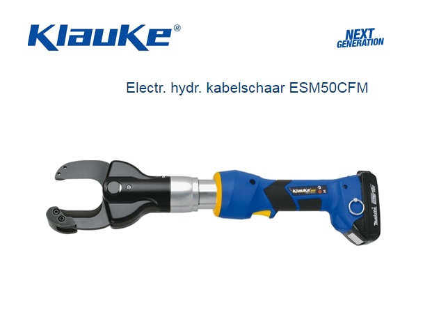 Klauke ESM50CFM Electrisch hydraulische kabelsch | dkmtools