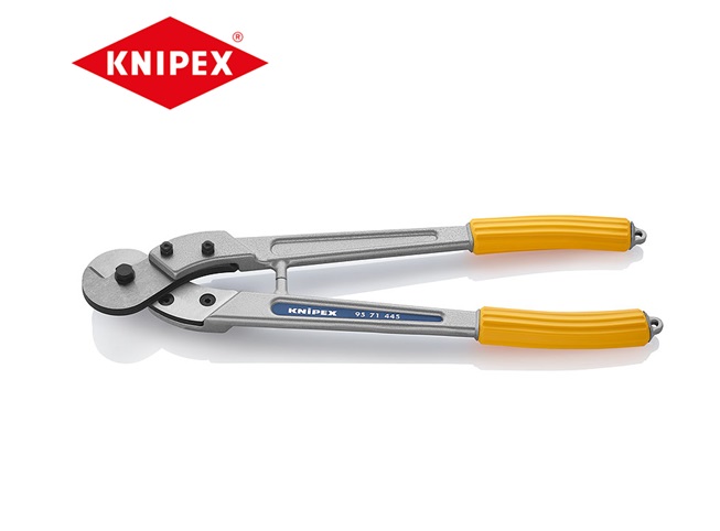 Knipex Staaldraad- en kabelschaar 95 71 445 | DKMTools - DKM Tools