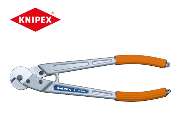 Knipex Staaldraad- en kabelschaar 95 81 600 | DKMTools - DKM Tools
