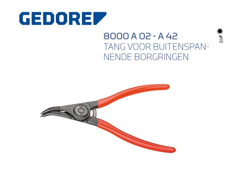 GEDORE Borgveertang DIN 5254 B | dkmtools