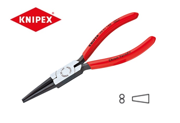 Knipex Langbektang met ronde bekken 30 31 | dkmtools